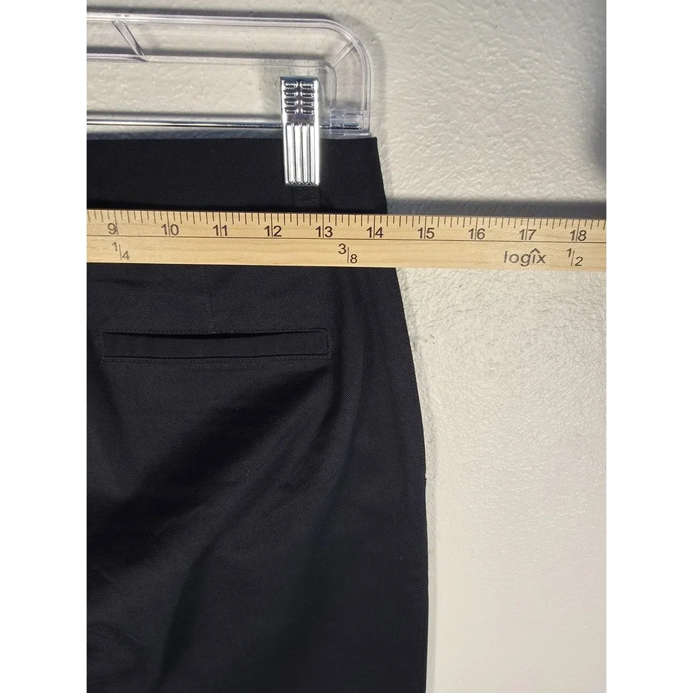 Polo Ralph Lauren Cropped Slim Fit Twill Chino Pant Black Women's Size 2 NWOT